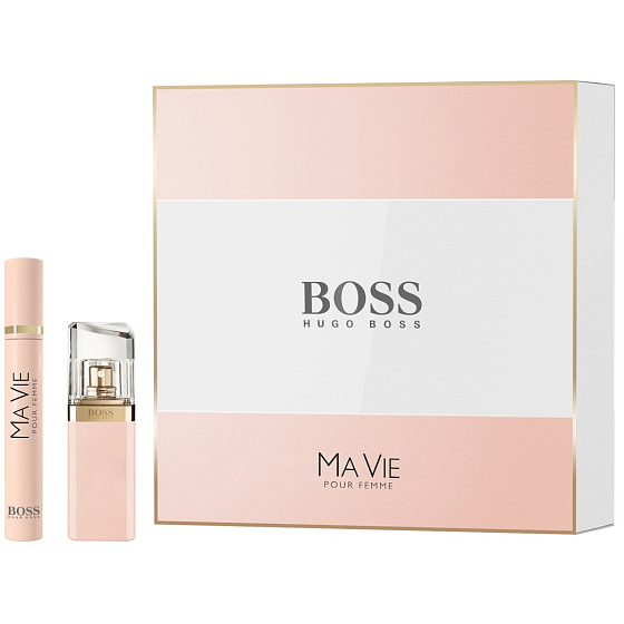 Hugo Boss Ma Vie pour Femme toaletná voda 30 ml + toaletná voda 7,4 ml, darčeková sada