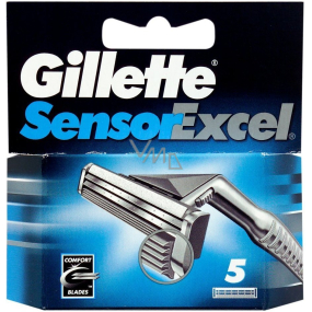 Gillette Sensor Excel náhradné brity pre mužov 3 kusy