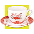 Nekupto Darčekové centrum Coffee set Z lásky 1 dcl