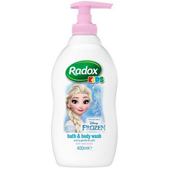 Radox Kids Frozen sprchový gél a pena pre deti dávkovač 400 ml