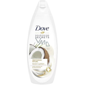Dove Nourishing Secrets Ošetrujúce Rituál Kokos srchový gél s kokosovým olejom a mandľovým mliekom 250 ml