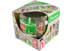 Admit Christmas Colage aromatická sviečka v skle 100 g