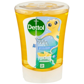 Dettol Kids Grapefruit Zábavník tekuté mydlo do bezdotykového dávkovača mydla náhradná náplň 250 ml