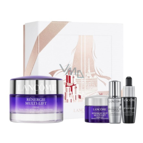 Lancome Rénergie Multi-Lift denný krém 50 ml + nočný krém 15 ml + sérum - koncentrát pre omladenie pleti 7 ml + Génifique Yeux Light Pearl očný krém 5 ml, kozmetická sada