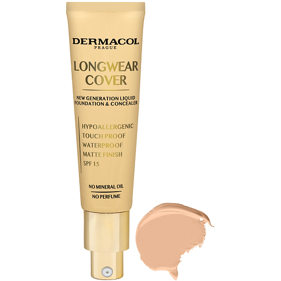 Dermacol Longwear Cover dlhotrvajúci krycí make-up 02 Fair 30 ml