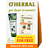 O Herbal Neroli krém na ruky ľahké zvlhčenie 30 ml + Pomaranč SPF 15 balzam na pery 4,8g kozmetická sada