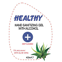 Healthy Touch Aloe Vera antibakteriálny dezinfekčný gél virucídny 69% alkoholu 400 ml