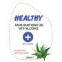 Healthy Touch Aloe Vera antibakteriálny dezinfekčný gél virucídny 69% alkoholu 400 ml