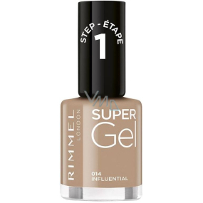 Rimmel London Super Gel lak na nechty 014 Influential 12 ml