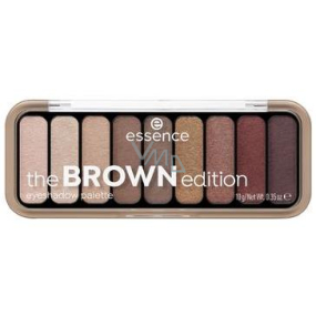 Essence Brown edition paletka očných tieňov 30 Gorgeous Browns 1 kus
