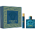 Versace Eros Eau de Parfum parfumovaná voda pre mužov 100 ml + parfumovaná voda 10 ml, darčeková sada pre mužov
