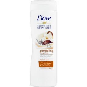 Dove Purely Pampering Bambucké maslo a vanilka - telové mlieko na suchú pokožku 400 ml