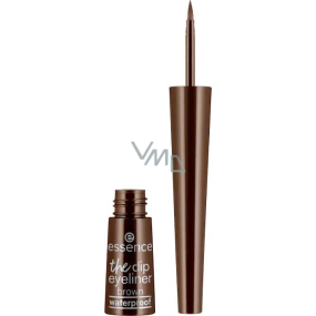 Essence The Dip Eyeliner Vodoodolná očná linka hnedá 2,5 ml