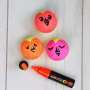 Posca Univerzálny akrylový popisovač so širokým brúseným hrotom 8 mm Straw PC-8K