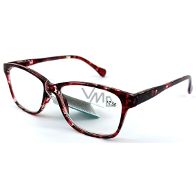 Berkeley dioptrické okuliare na čítanie +2,5 plastové modré červené 1 kus MC2224