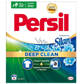 Persil Deep Clean Freshness by Silan prací prášok na bielu a farebnú bielizeň 4 dávky 260 g