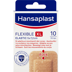 Hansaplast náplasti Flexible Elastic XL 10 ks