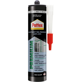 PATTEX Akrylový tmel Premium, biely, 280 ml