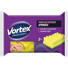 VORTEX Houba na riad PROFILED & CARE 2 ks