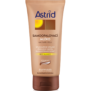 Astrid samoopalovacie mlieko na tvár i telo, 200 ml