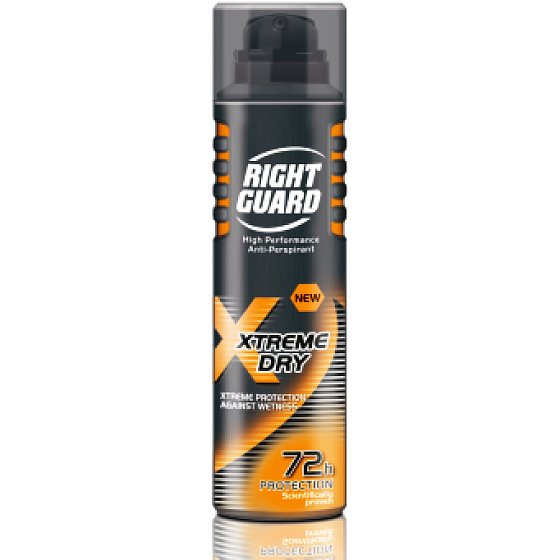 Right Guard Xtreme Dry dezodorant sprej pre mužov 150 ml
