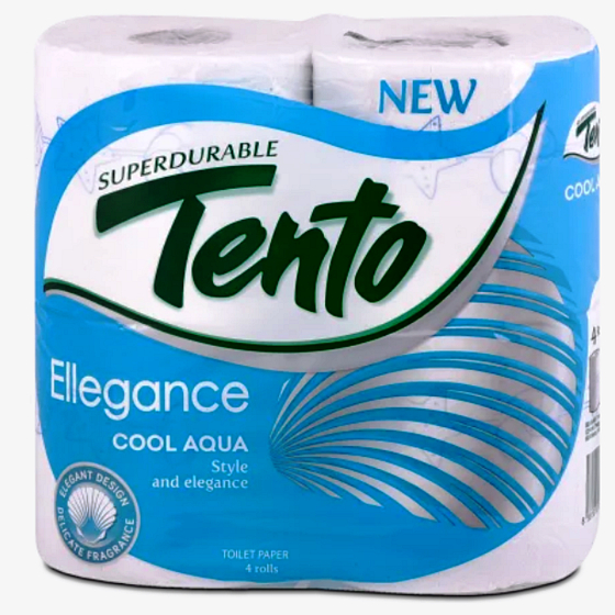 Tento Cool Aqua parfumovaný 3 vrstvový 4 kusy