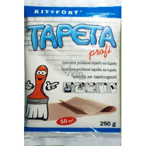 Kittfort Tapeta Profi špeciálne lepidlo na tapety práškové 250 g