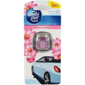 Ambi Pur Car Flowers & Spring osviežovač vzduchu do auta 2 ml