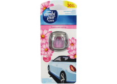 Ambi Pur Car Flowers & Spring osviežovač vzduchu do auta 2 ml