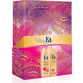 Fa Oriental Moments Desert Rose & Sandalwood Scents sprchový gél 250 ml + dezodorant sprej 150 ml, pre ženy kozmetická sada