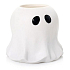 Yankee Candle Halloween Glowing Ghost svietnik keramický na čajovú sviečku malý 12 x 12 cm