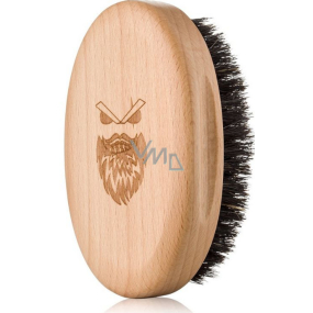 Angry Beards Gentler drevený kefa na fúzy 10,3 x 6,3 cm