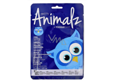 MasqueBar Pretty Animalz Sova textilné pleťová hydratačná maska 21 ml
