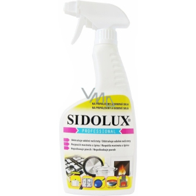 Sidolux Professional na spáleniny a krbové sklo Sprej 500 ml