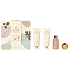 Grace Cole Vanilková pena do kúpeľa 50 ml + krém na ruky a nechty 50 ml + telový krém 50 ml + pena do kúpeľa 25 g + plechová krabička, kozmetická sada pre ženy