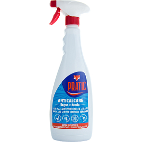 Pratic Anticalcare na kúpeľne, sprchové kúty a vodný kameň, 750 ml