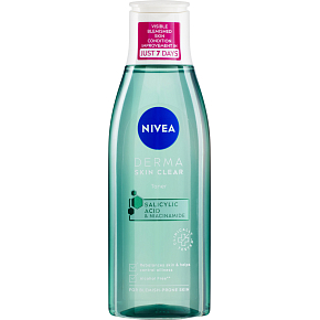 Nivea Derma Skin Clear čistiaca pleťová voda, 200 ml