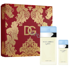 Dolce & Gabbana Light Blue toaletná voda 50 ml + telový krém 50 ml, darčeková sada pre ženy