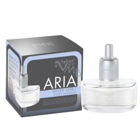 Millefiori Milano Aria Silver Spirit náplň do elektrického difuzéra s vôňou 6-8 týždňov 20 ml