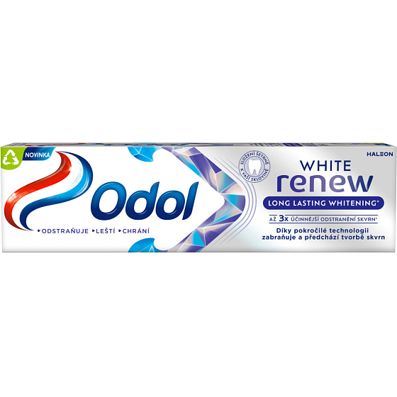 Odol White Renew Long Lasting Whitening zubná pasta s fluoridom 75ml
