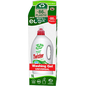 Twister prací gél univerzálny 17 dávok, 1 L