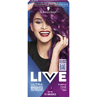 Schwarzkopf Live Ultra Brights farba na vlasy Rebelská fialová 094