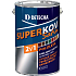 Detecha Superkov Satin 2v1 základná aj vrchná farba na kov, pololesk, Ral 8017 hnedá čokoládová, 5 kg