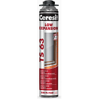 CERESIT TS 63, Nízkoexpanzná pistolová pena, 750ml