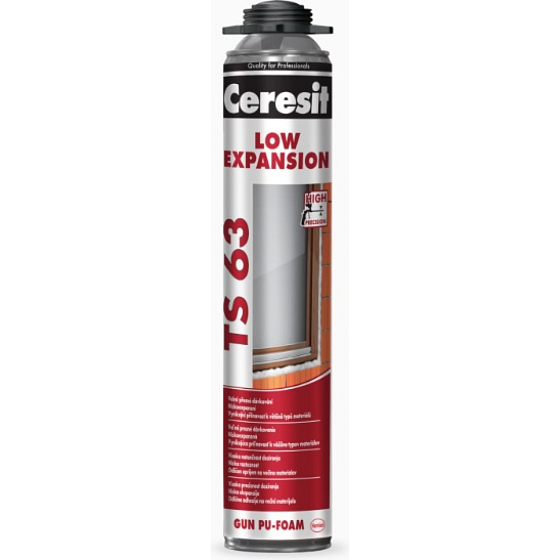 CERESIT TS 63, Nízkoexpanzná pistolová pena, 750ml