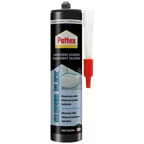 PATTEX silikón sanitárny, transparentný, 280 ml
