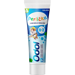 Odol Perlička zubná pasta pre deti, príchuť mäta, 0-2 roky, 50 ml