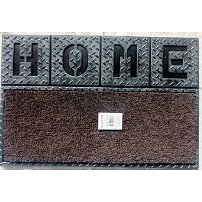 Tidy Home Rohož guma & kokos HomeSteel 40 × 60 × 2,3 cm