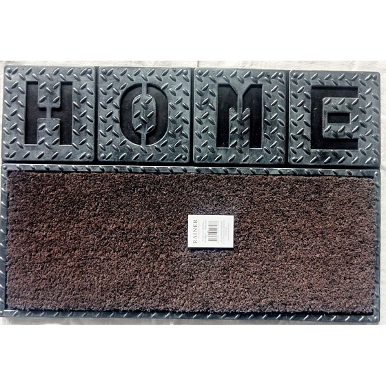 Tidy Home Rohož guma & kokos HomeSteel 40 × 60 × 2,3 cm