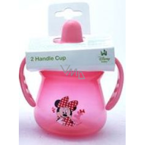 Disney Minnie Mouse Baby Handle Cup hrnček s dvoma ušami 6+ 150 ml